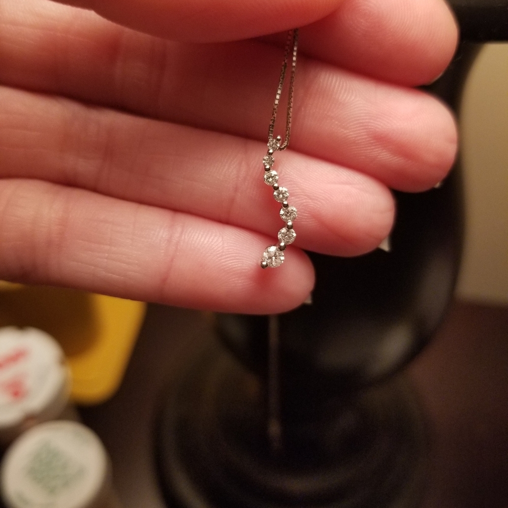 Unique Diamond Necklace